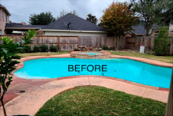 Pool Before & After